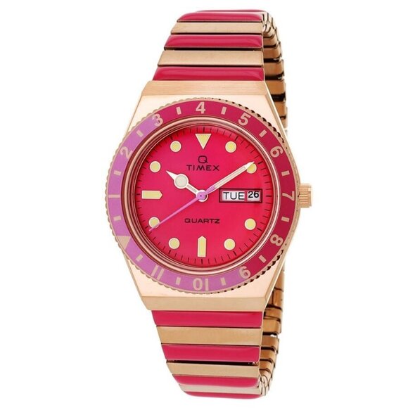 NWT Timex Fashion Ladies Quartz Steel Authentic Watch - Picture 1 of 3